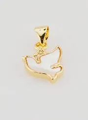 Holy Spirit Dove Pendant - 12mm
