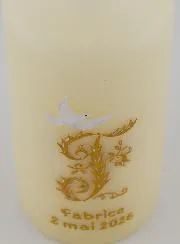 Confirmation Keepsake Candle Holy Spirit - Gold