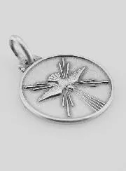 Confirmation Keepsake Medal - Dove 925 Silver