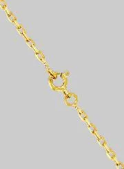 Necklace 50cm Gold-Plated - Anchor Link 1.6mm