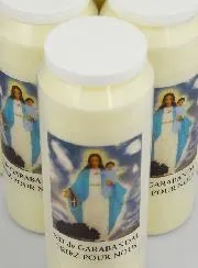 6 Sanctuary Candles Our Lady of Garabandal