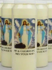 Set 20 Sanctuary Candles Our Lady of Garabandal