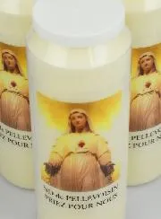 3 Sanctuary Candles Our Lady of Pellevoisin