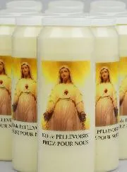 20 Sanctuary Candles Our Lady of Pellevoisin