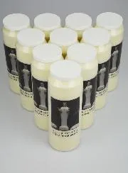 Set 10 Sanctuary Candles Our Lady of Beauraing