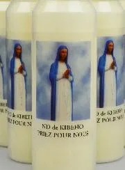 Set 6 Sanctuary Candles to Our Lady of Kibeho