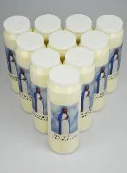Set 10 Sanctuary Candles to Our Lady of Kibeho