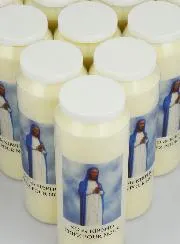 Set 10 Sanctuary Candles to Our Lady of Kibeho