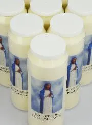 Set 20 Sanctuary Candles to Our Lady of Kibeho