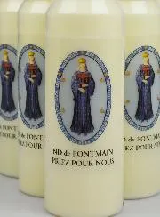 Set 10 Sanctuary Candles to Our Lady of Pontmain