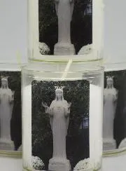 Set of 4 Votive Candles Our Lady of Beauraing