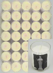 Set 24 Votive Candles Our Lady of Beauraing