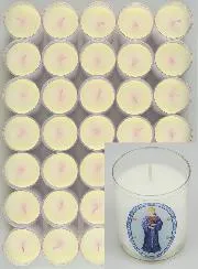 Set 10 Votive Candles Our Lady of Pontmain
