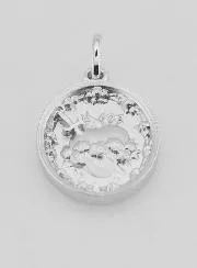 Immaculate Heart of Mary Silver Medal - 19mm