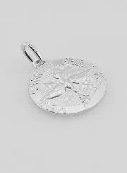 Medal Holy Spirit and Liturgical Hymn - 18mm