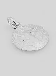 Silver Saint Benedict Medal - 16mm