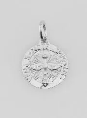 Holy Spirit Medal and Liturgical Hymn - 14mm