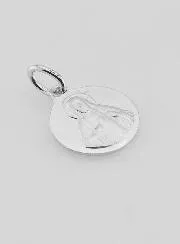 Silver Scapular Medal - 14mm