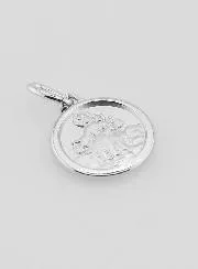 Silver Scapular Medal - 14mm