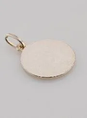 Saint Christopher Medal in Silver and Enamel - 15mm