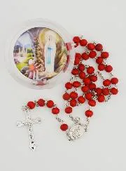 Lourdes Rosary Rosewood