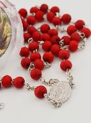 Lourdes Rosary Rosewood