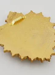 Ex Voto Wall Decoration Gold and Ivory - 13cm