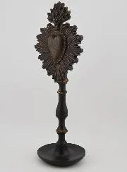Ex Voto on Base Black & Bronze - 23cm