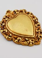 Golden Ex Voto Wall Decoration - 12cm
