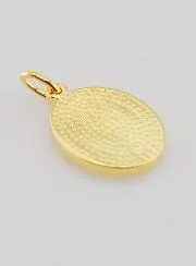 Gold-plated Medal Sacred Heart of Jesus - 19mm