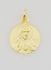 Scapular Medal Gold Plated – 16mm