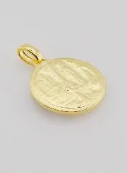 Virgin Mary and Lourdes Medal Double-sided - 18mm