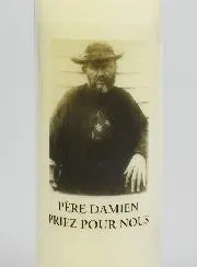 Holy Father Damien Sanctuary Candle