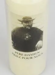 Holy Father Damien Sanctuary Candle