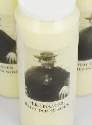 Set 3 Sanctuary Candles to Father Damien