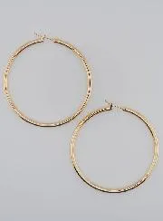 Creole Earrings 3mm Gold Plated  - 60mm