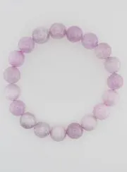 Kunzite Gemstone Bracelet - 10mm