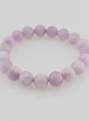 Kunzite Gemstone Bracelet - 10mm