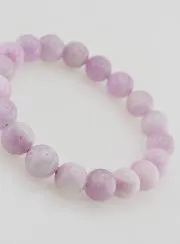 Kunzite Gemstone Bracelet - 10mm