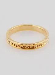 Gold-plated Wedding Ring - Size 54