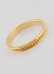 Gold-plated Wedding Ring - Size 54
