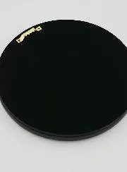 Ex Voto Wall Decoration Golden Heart on Black Velvet - 19cm