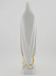 Our Lady of Lourdes Polychrome Statue - 30 cm