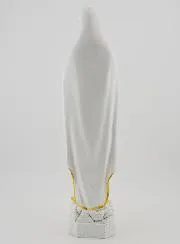 Polychrome Statue of Our Lady of Lourdes - 30 cm