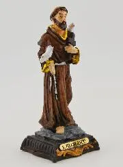 Religious Statue of Saint Francis - 7cm