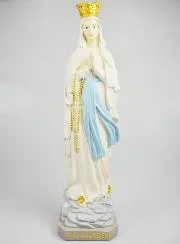 Religious Statue Crowned Virgin Mary - 60cm