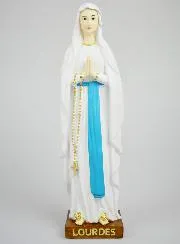 Religious Statue Our Lady of Lourdes - 40cm
