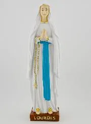 Religious Statue Our Lady of Lourdes - 25cm