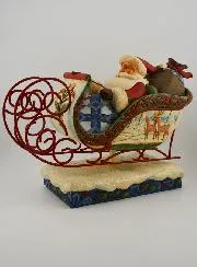 Santa's Sleigh - Jim Shore
