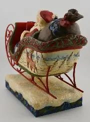 Santa's Sleigh - Jim Shore
